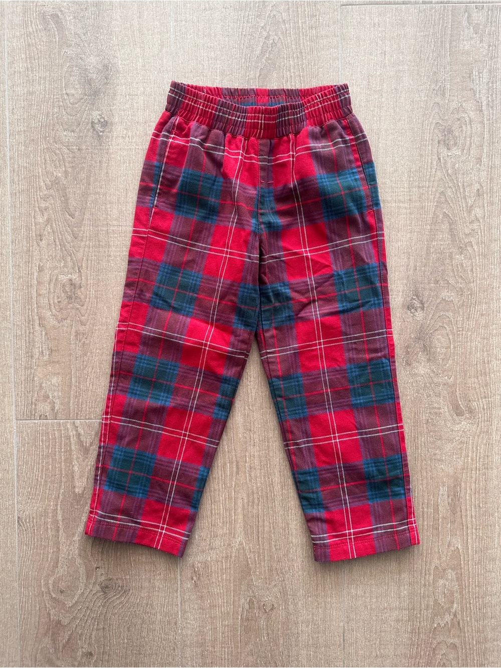 TBBC Christmas plaid pants size 5